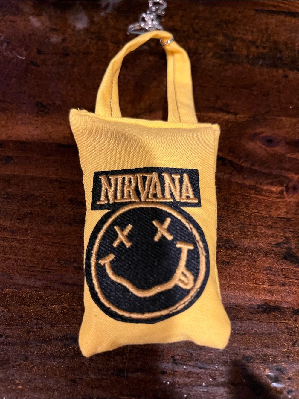 Nirvana Yellow Smiley Key chain